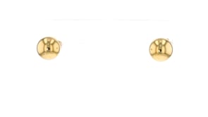 8mm 14kt Yellow Gold Ball Stud Earrings