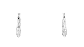 Sterling Silver Jewelry Set Three Pairs of Hoop Earrings