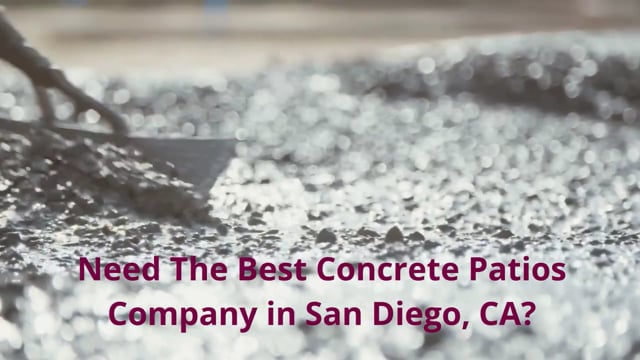 Pave The Way Concrete Patios in San Diego, CA