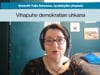 Tuija Saresma: Vihapuhe demokratian uhkana