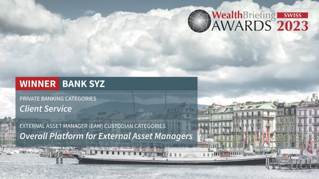 Bank Syz's Excellent Client Service, EAM Platform placholder image