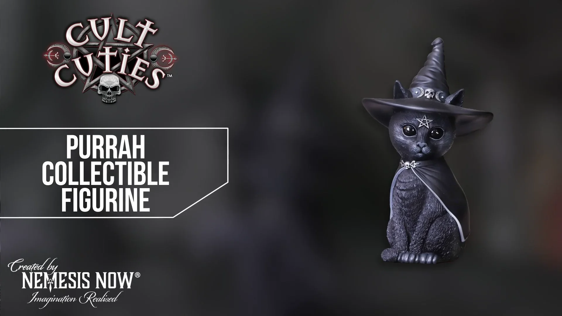 New Nemesis Now Purrah Witch Cat Figure Figurine deals 13.5 cm FOR SALEM1620