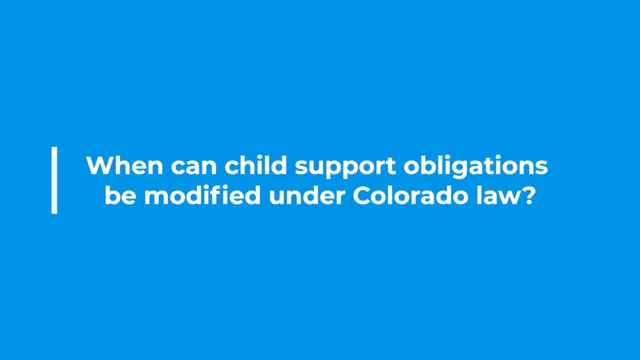 Child Support - Wells Family Law - Divorce & Family Law in the Denver area
