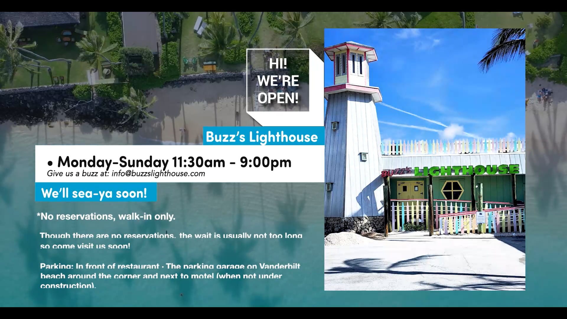 Menu Buzz's LightHouse