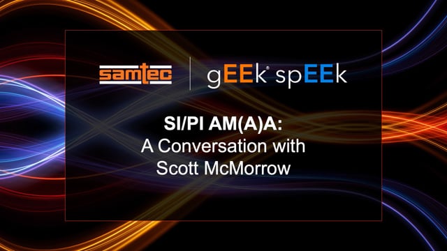Geek Speek网络研讨会 - 与Scott McMorrow对话