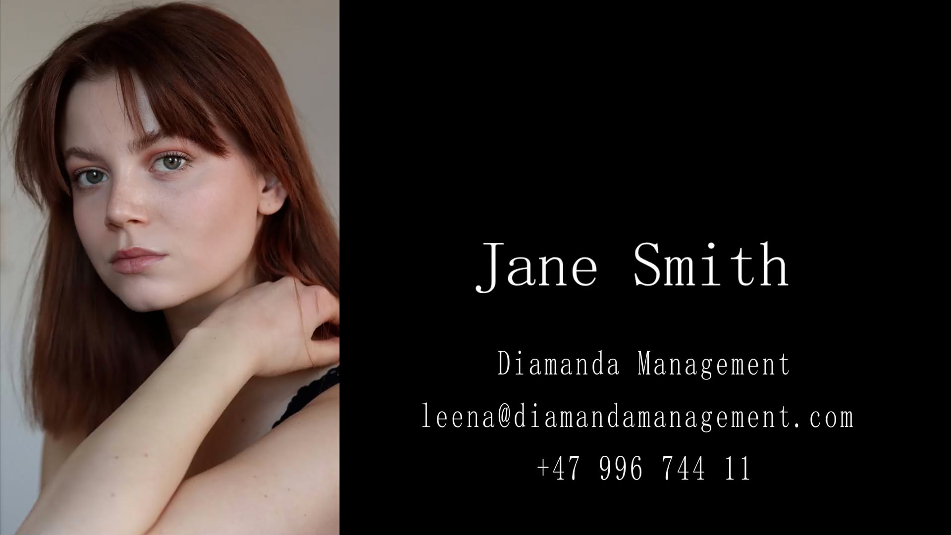 Jane Smith Showreel 2023
