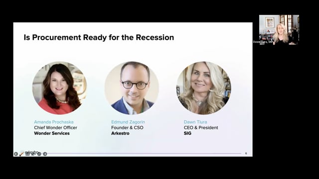 Is Procurement Ready for the Recession? Presented by Arkestro | 2.16.2023
