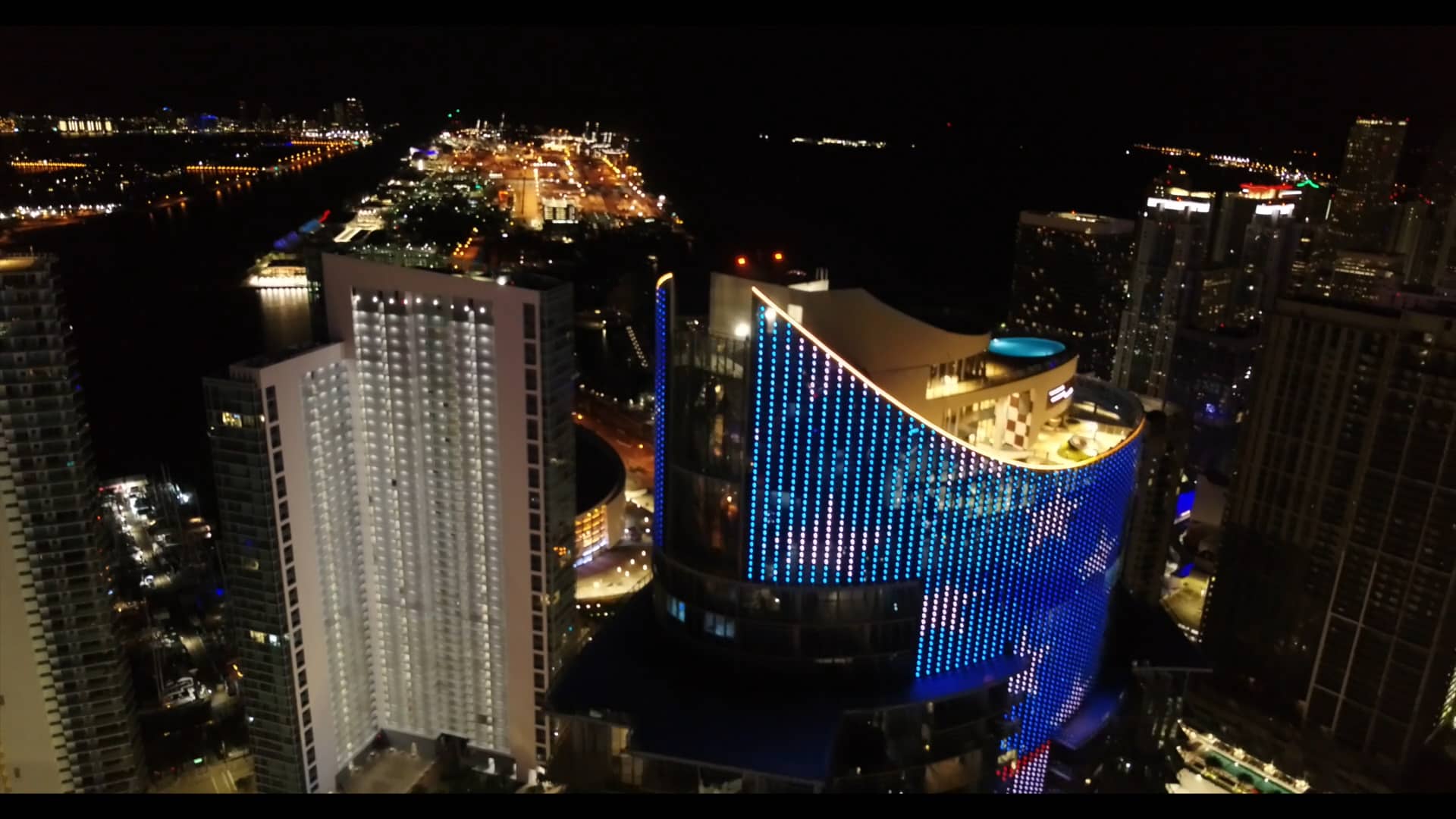 POTUS Day 2023 Paramount Miami Worldcenter Tower Lighting Social Media