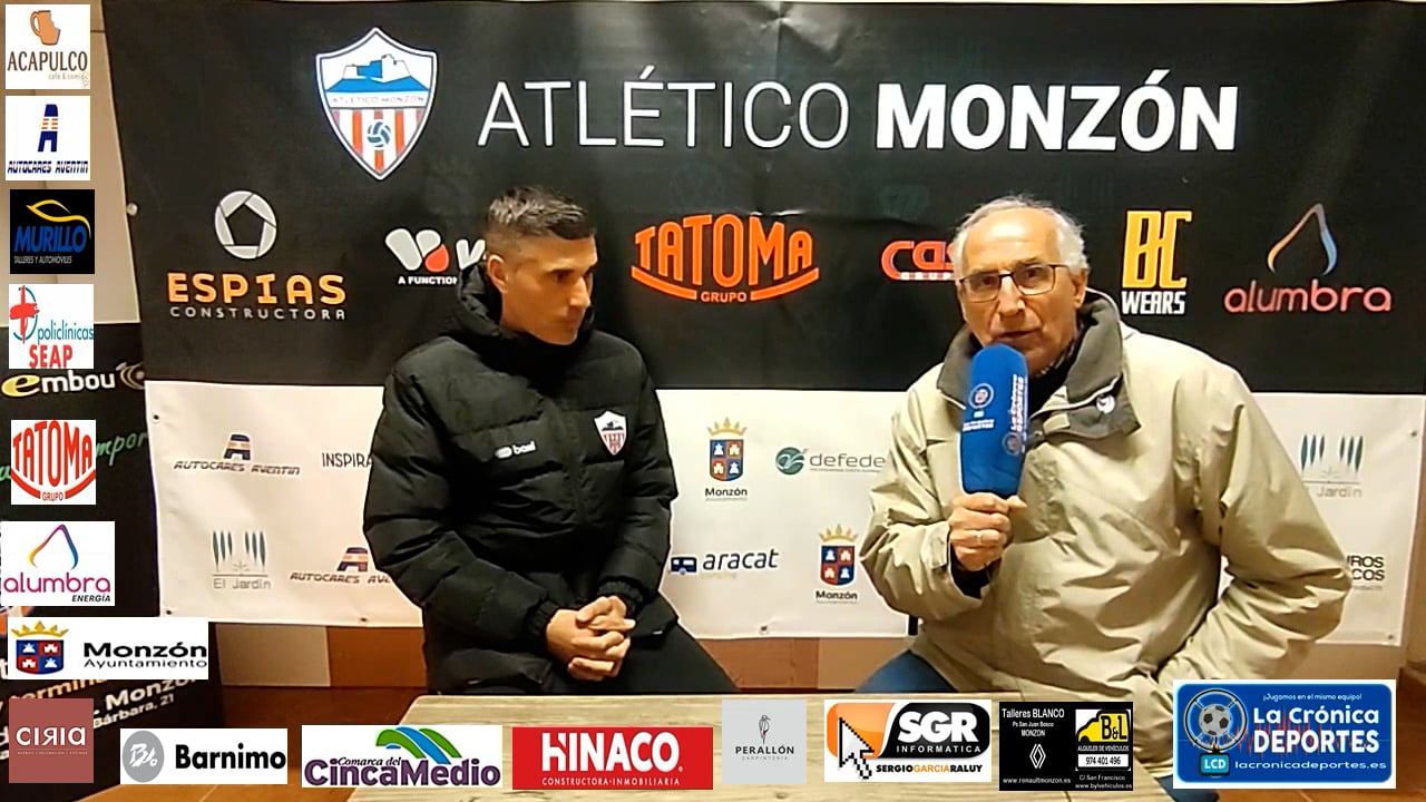 LA PREVIA / Huesca B - At.Monzón Alumbra / J 22 / Cristian Abad (Entrenador At Monzón) 3ª División