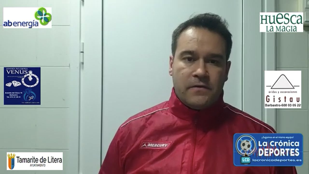 LA PREVIA / UD Barbastro - CF Épila / RUBÉN ZAPATER (Entrenador Épila) Jornada 22 / 3ª División