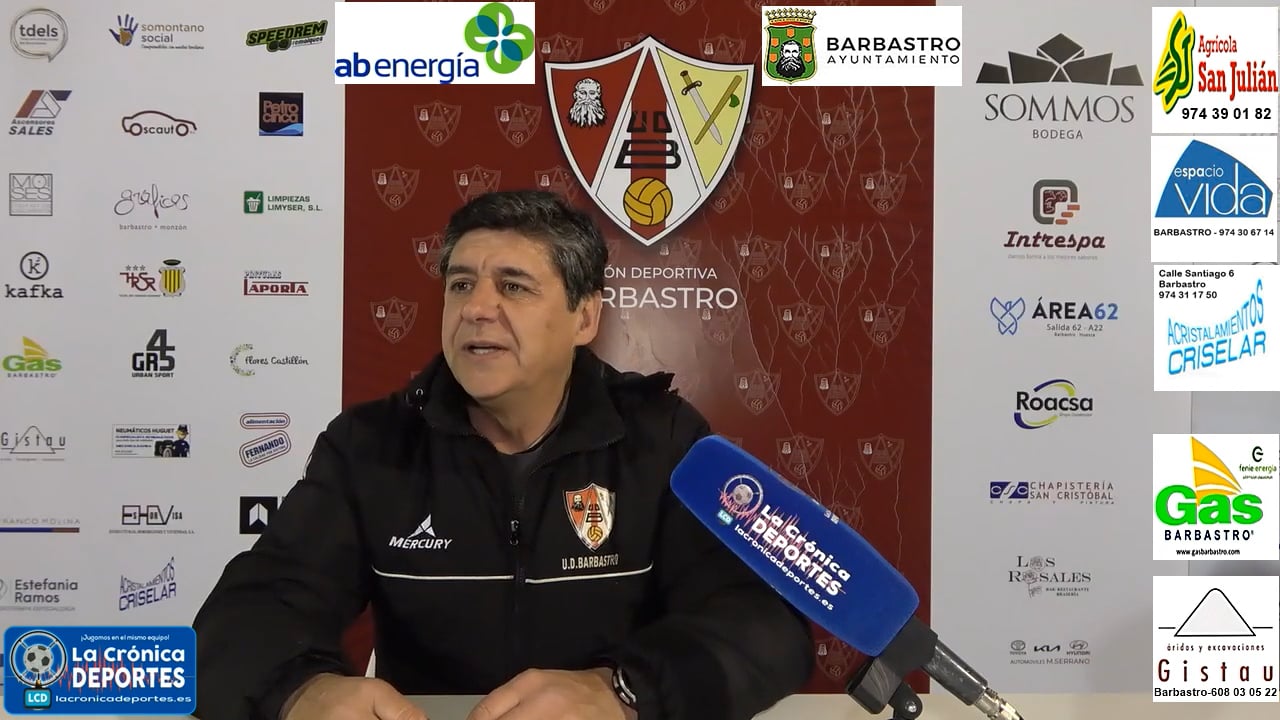 LA PREVIA / UD Barbastro - CF Épila / JOSETE (Entrenador Barbastro) Jornada 22 / 3ª División