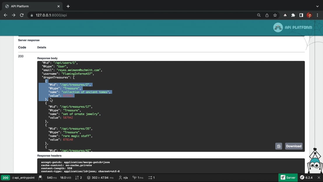 Embedded Relations > API Platform 3 Part 1: Mythically Good RESTful ...