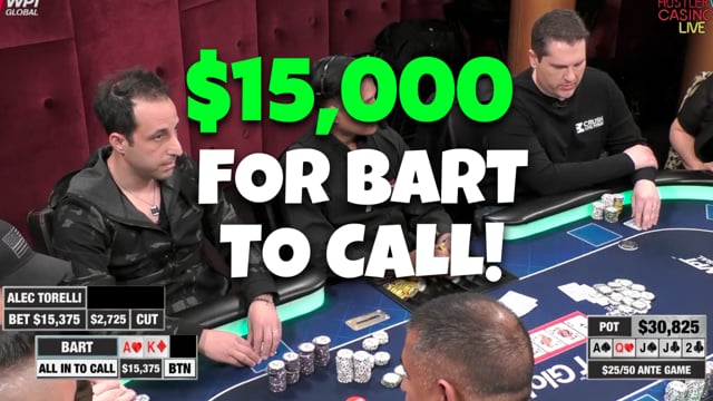#587: Bart Shotguns BIG Hustler Win Part 1