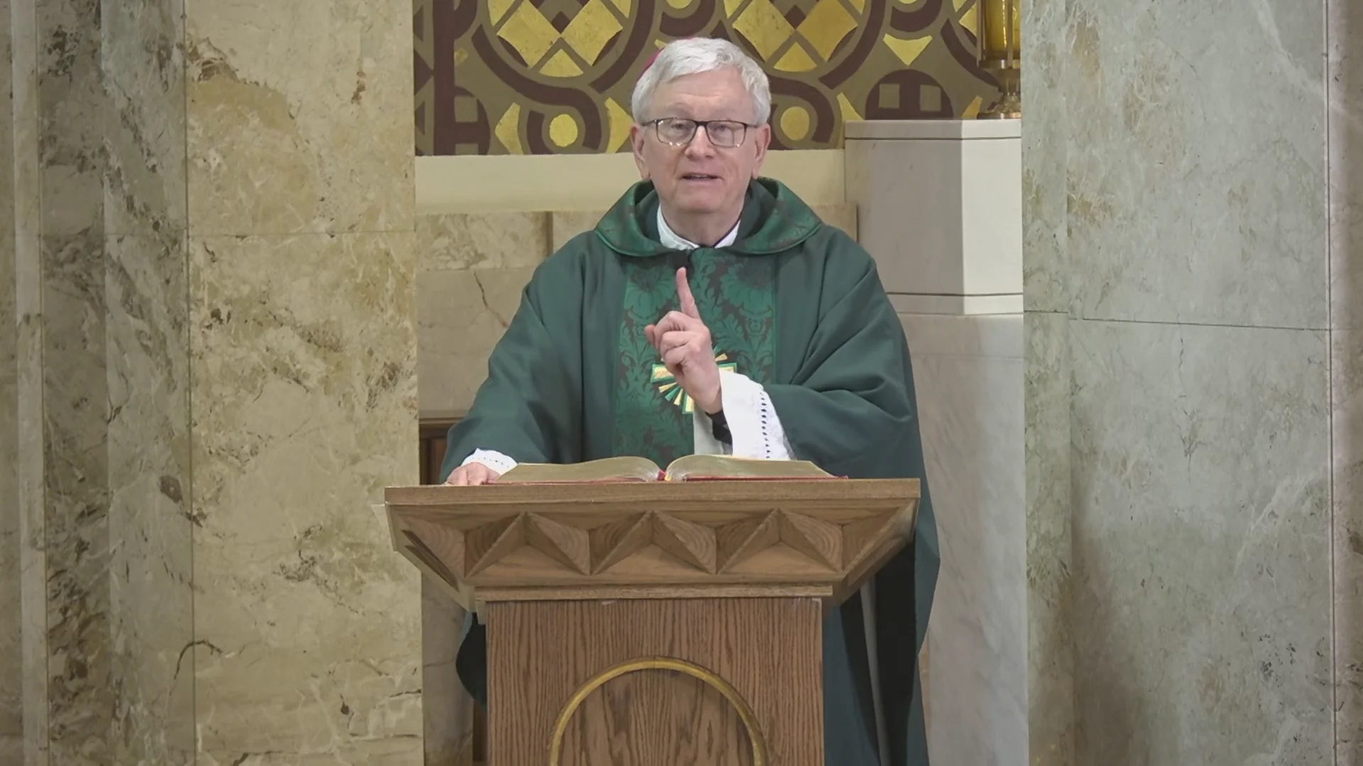 2023-02-19 Gospel & Homily with Bishop David L. Ricken | Seventh Sunday ...