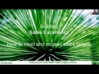 How to meet and exceed sales targets