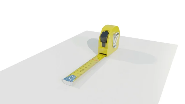 Body Tape Measure 3D model