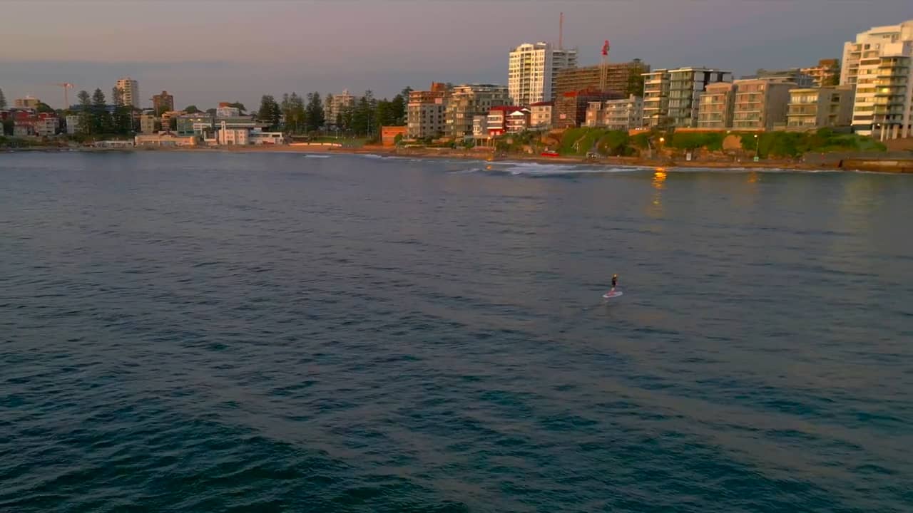 Cronulla Beach SUP Foil Session 18th February 2023. on Vimeo