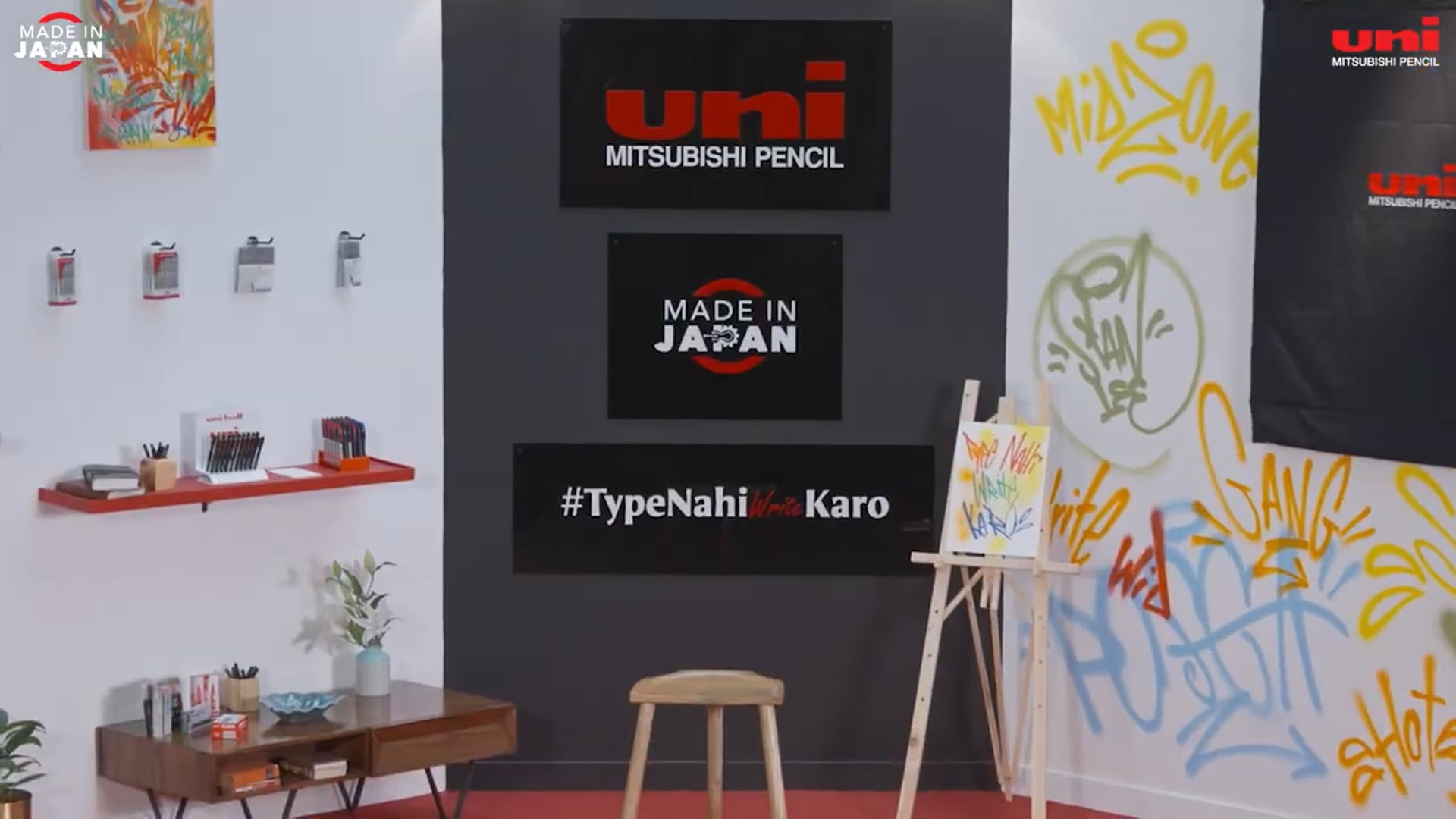 Divyenndu with Uniball India