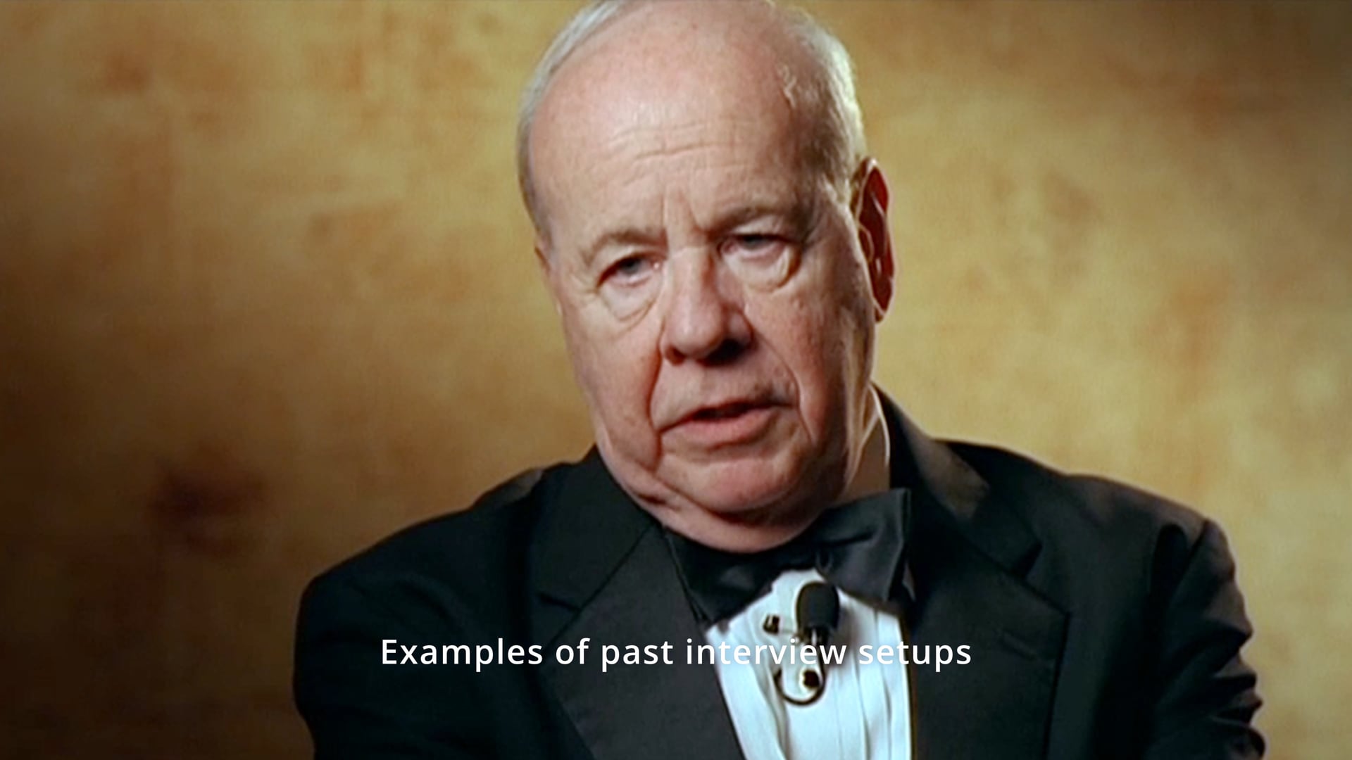 Examples of past interview setups