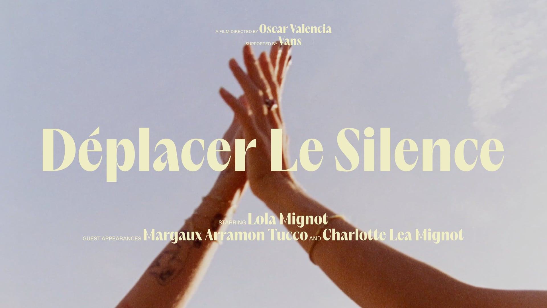 DÉPLACER LE SILENCE with Lola Mignot