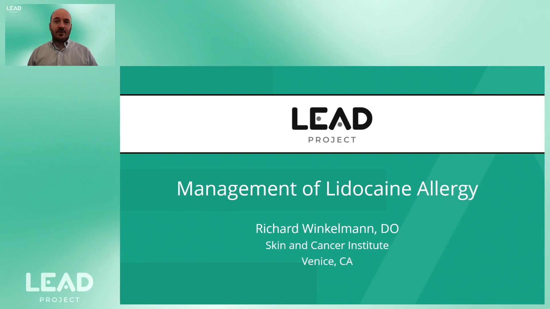 Management of Lidocaine Allergy on Vimeo