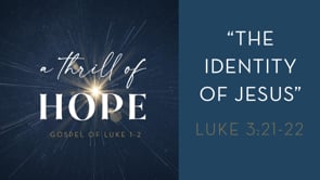 The Identity of Jesus