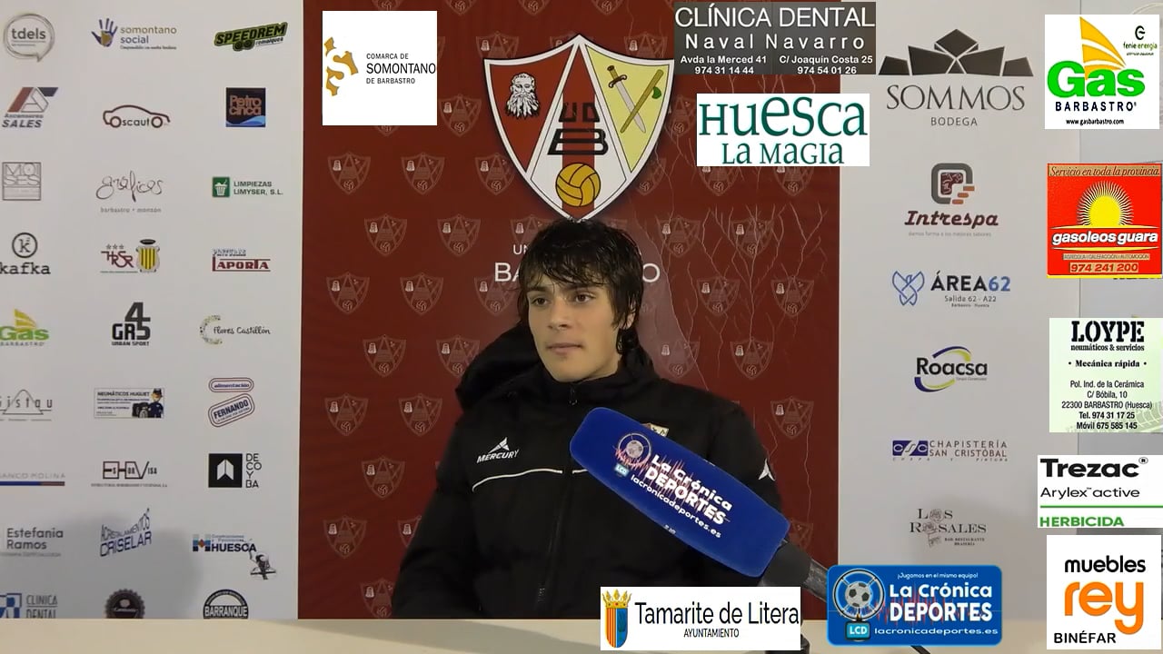 JAIME REQUES (Jugador Barbastro) UD Barbastro 2-2 CF Épila / Jornada 22 / 3ª División