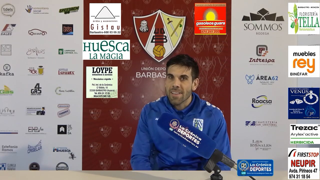 MIGUEL MANAU (Jugador Épila) UD Barbastro 2-2 CF Épila / Jornada 22 / 3ª División