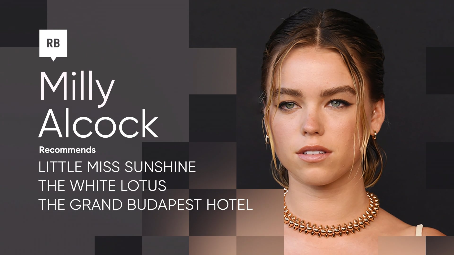 Recommended By: Milly Alcock