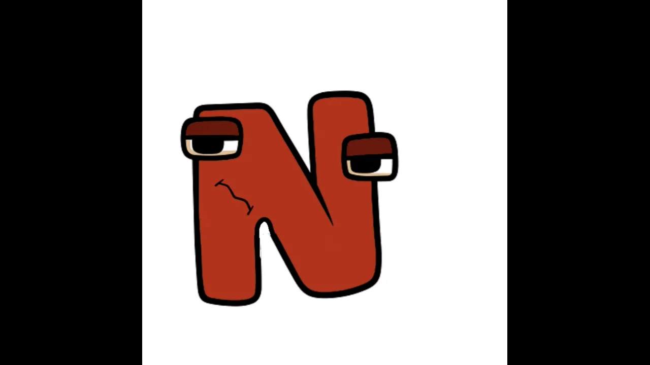 N vs FOUR (Alphabet Lore VS Numbers Lore) 