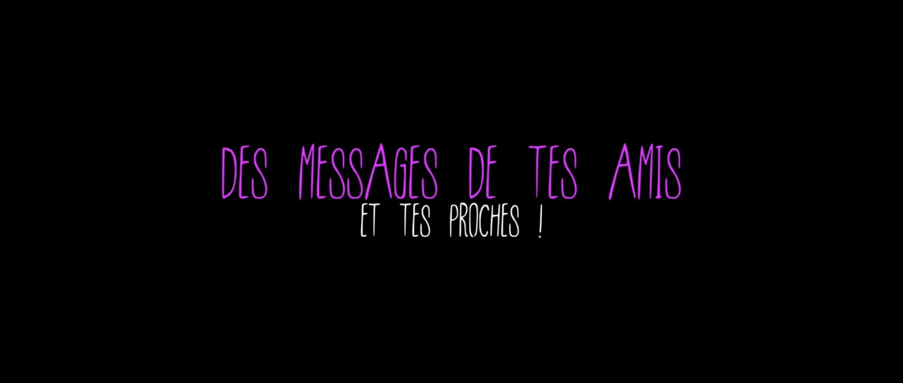 Exemple de réalisation vidéo messages.