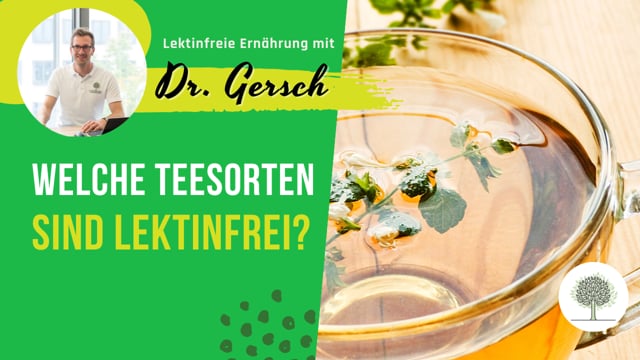 Welche Tee-Sorten sind empfehlenswert bei einer lektinfreien Ernährung? 