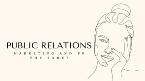 PR and Marketing - Difference?