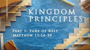 Kingdom Principles Part 1: Paul Walker