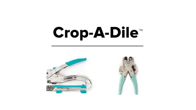 Crop-A-Dile Punch Kit-Pink 