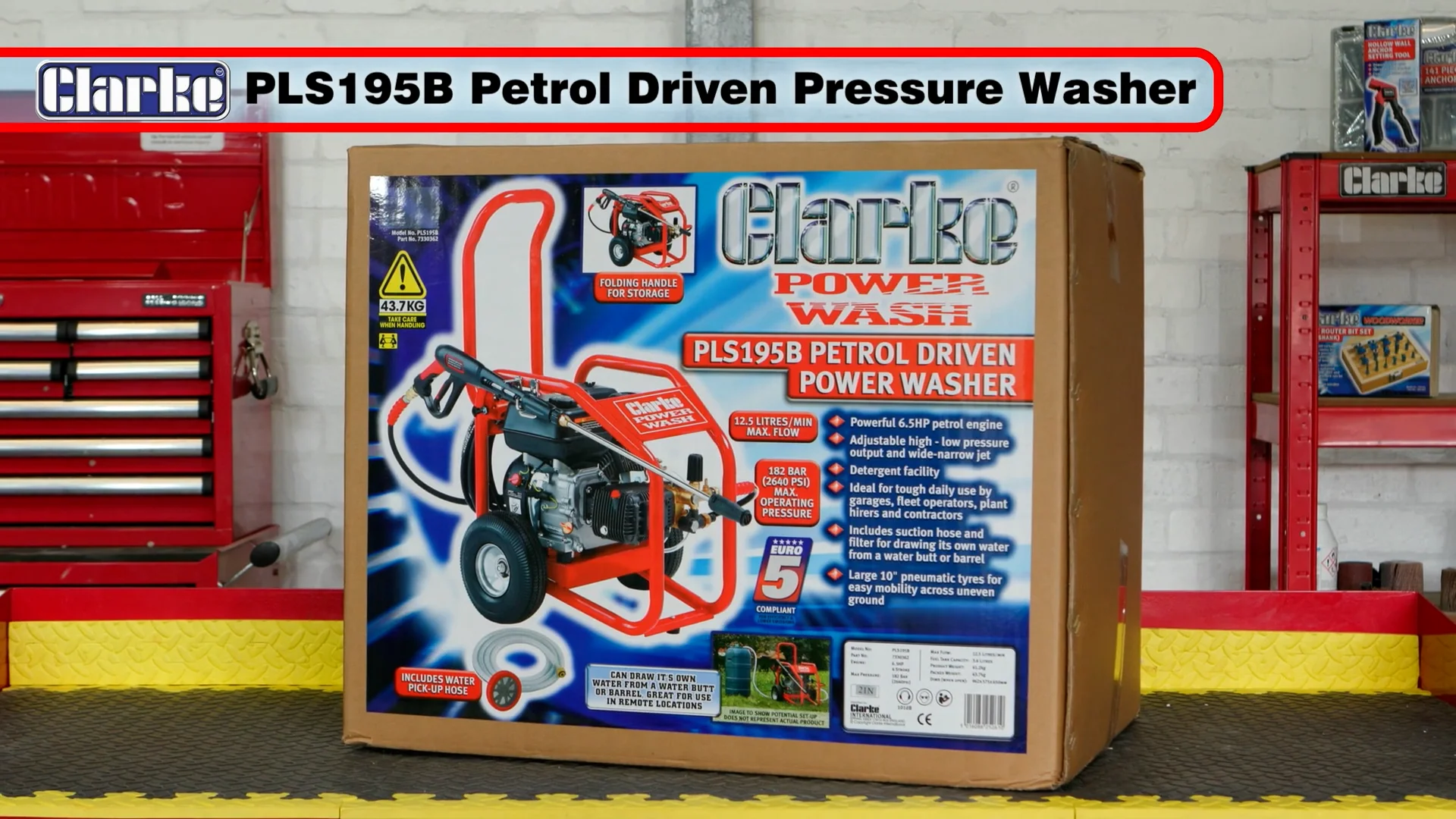 920 PLS195B Pressure Washer HO C