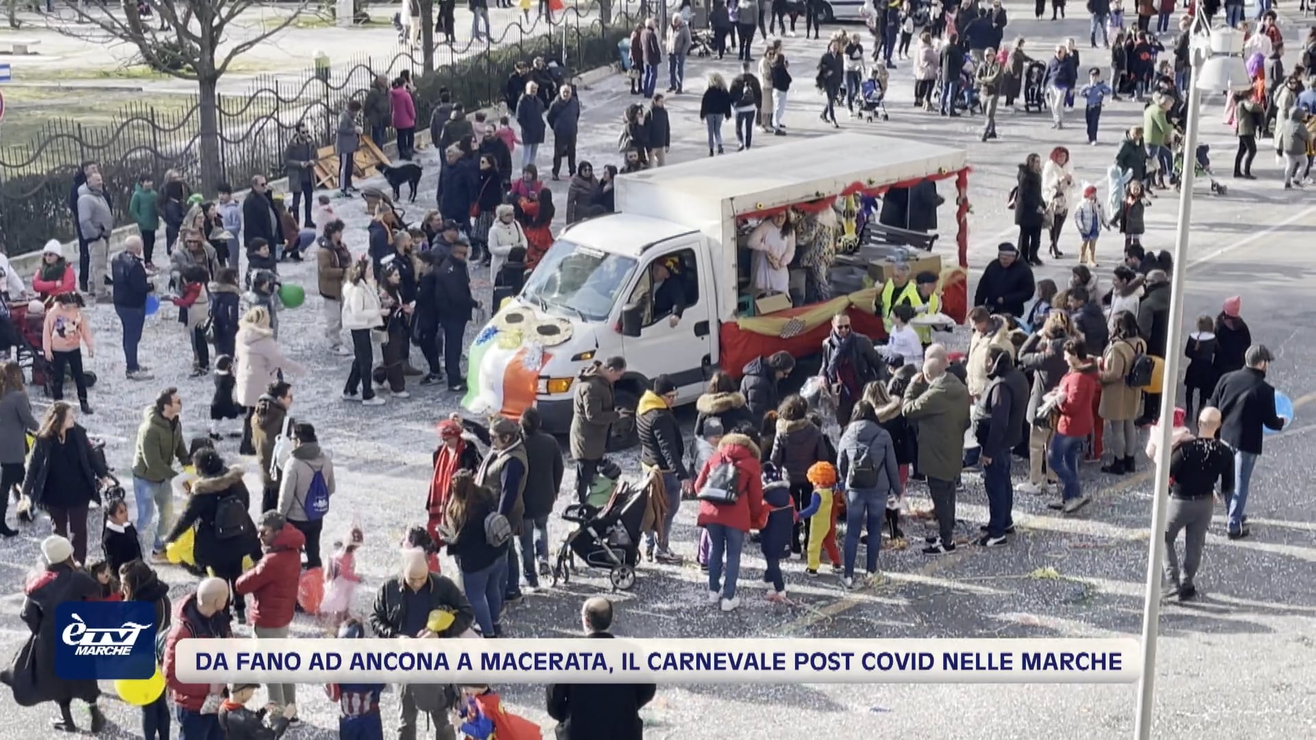 Da Fano ad Ancona a Macerata, il Carnevale post covid nelle Marche - VIDEO