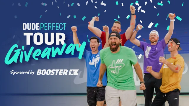 Booster Partners with Dude Perfect