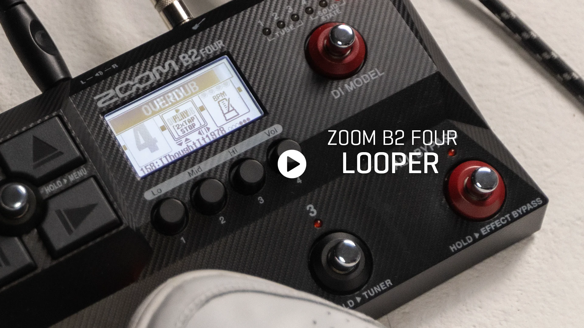 B2 Four Effects and Amp Emulator | ZOOM