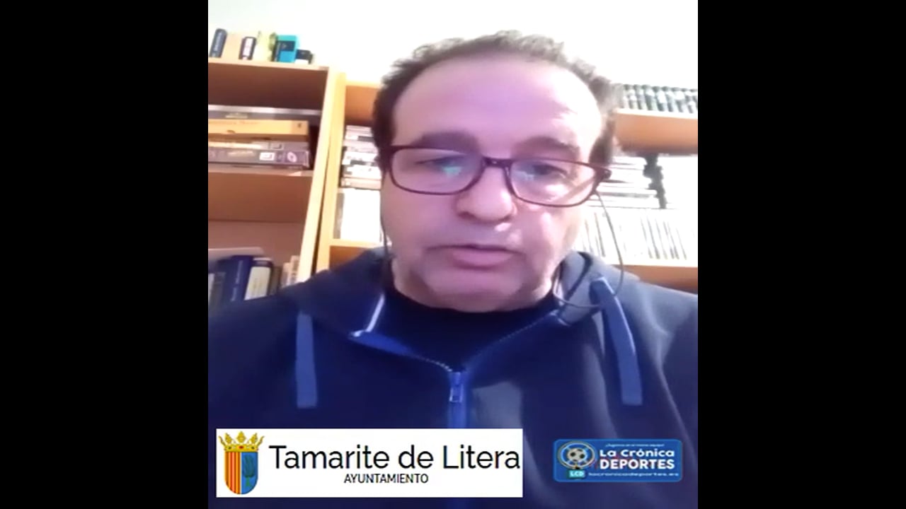 FÉLIX JIMÉNEZ (Entrenador Tamarite) CD Robres 2-1 CDJ Tamarite / Jornada 22 / 3ª División