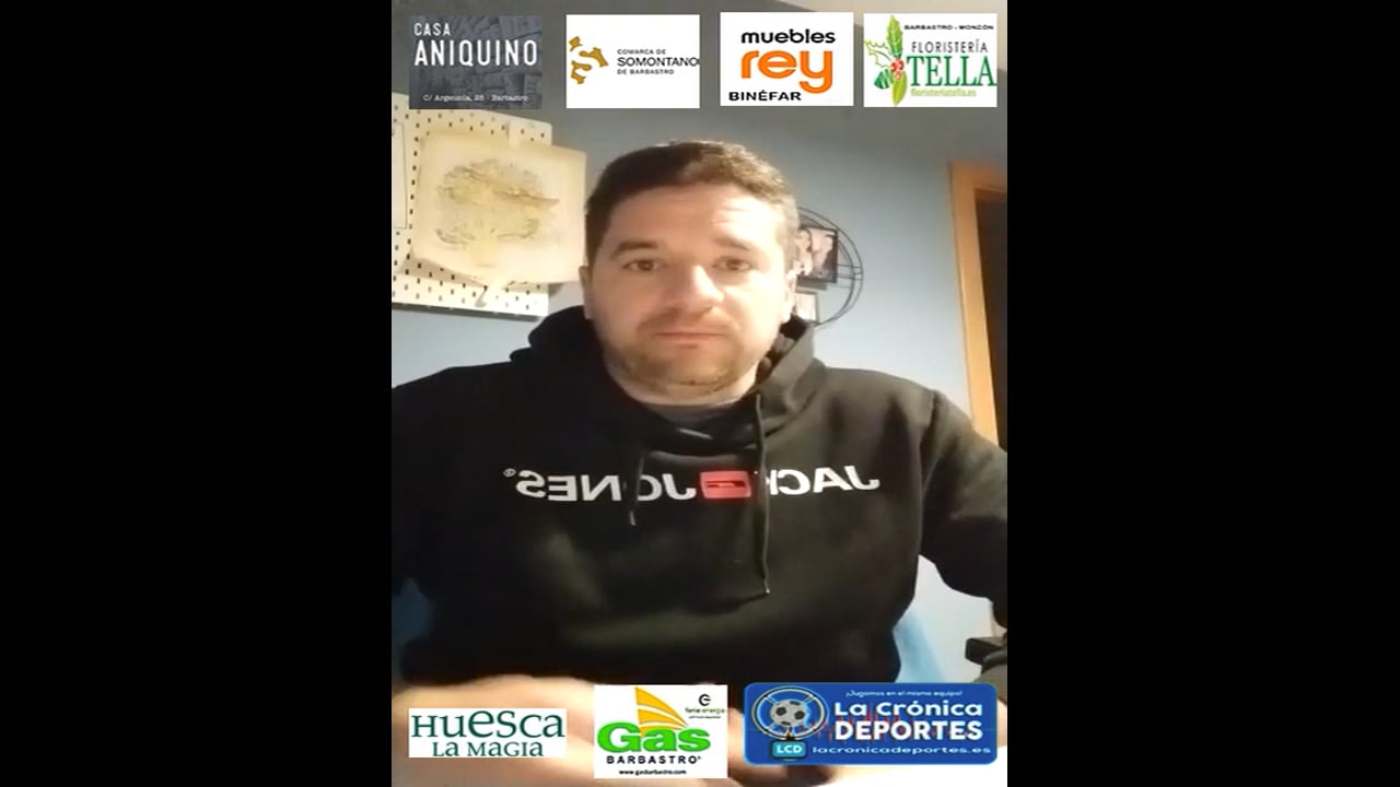 HÉCTOR CALLIZO (Cuerpo Técnico Ferranca) CD Esplús 0-0 Peña Ferranca Tella / Jornada 21 / 1ª Regional Gr 2