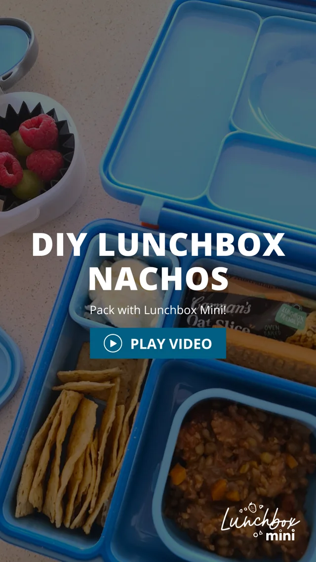 DIY Nachos Lunchbox, Lunch Box Nachos for Kids