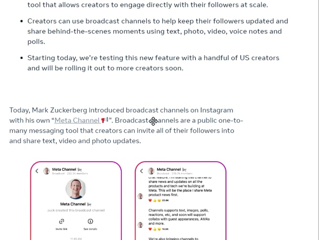 Broadcast Channel Vorstellung