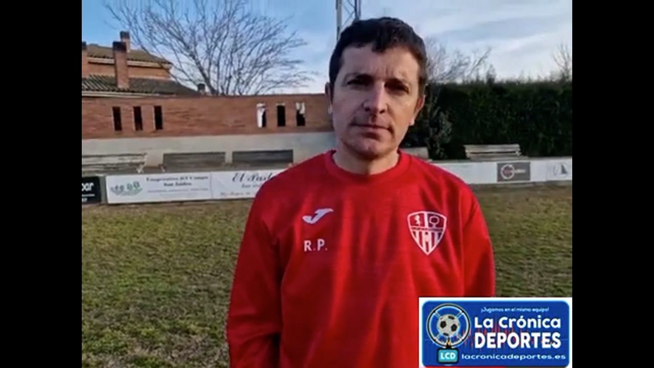 ROMÁN PANADERO (Entrenador Altorricón) CD Altorricón 2-1 CD Zuera / Jornada 17 / Regional Preferente Gr 1 / Fuente: CD Altorricón