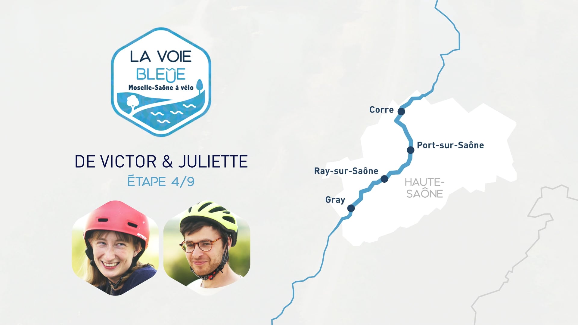 La Voie Bleue à vélo : étape 4/9