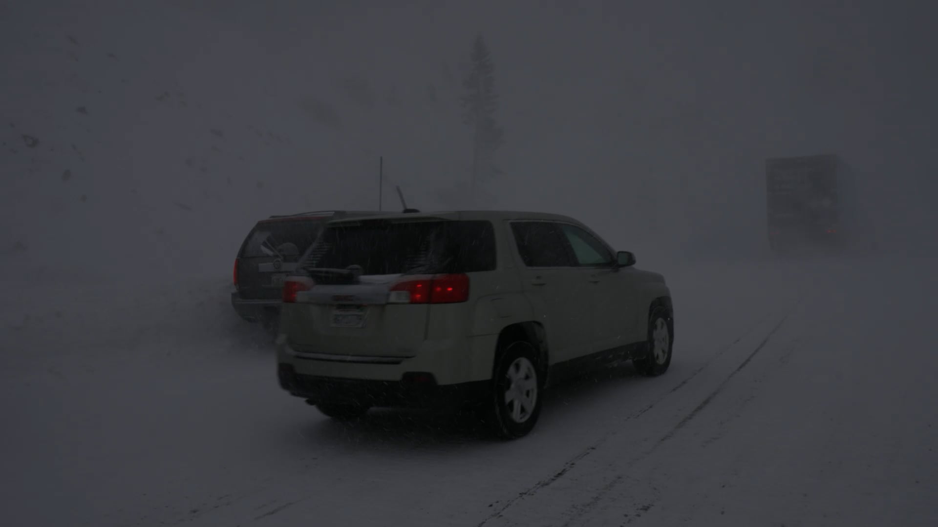 12-13-2021 Donner Pass, Ca-Atmospheric River causing exteme travel