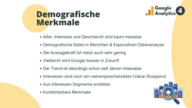 Demografische Merkmale