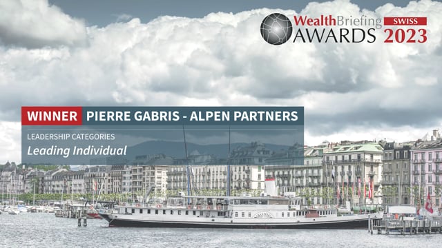 Alpen Partners' Pierre Gabris Is Leading Individual placholder image