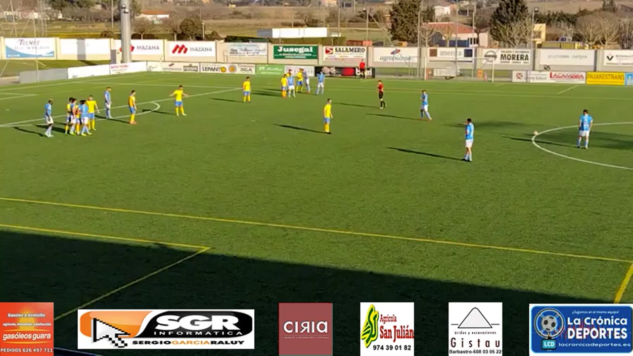 (RESUMEN) CD Binéfar 0-0 AD Almudévar / J 22 / 3ª División