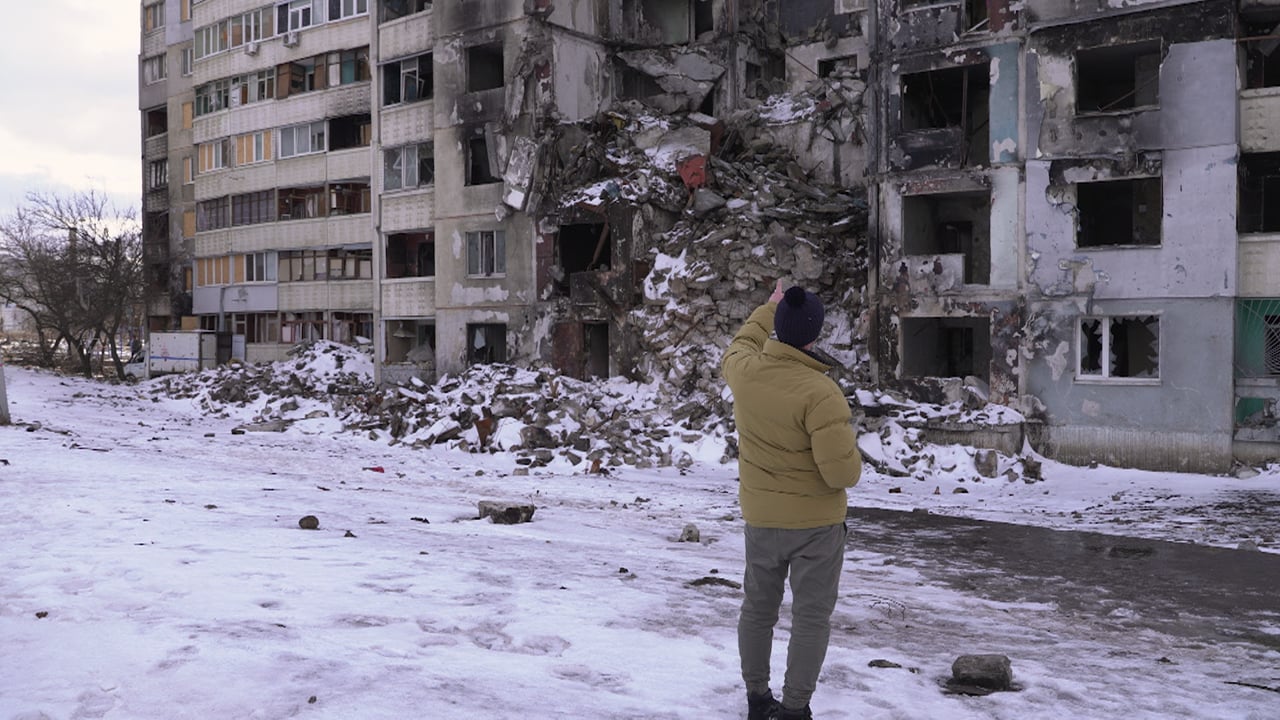 War in Ukraine: Return to Saltivka (23 February 2023)